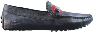 Giay Lacoste Ansted 319 Loafers 'Black Red' 7-38CMA00841B5