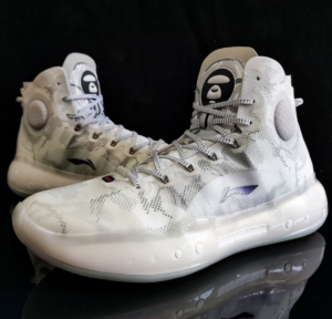 Giay Lining YuShuai 14 x AAPE 'White' ABAQ033-26