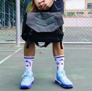 Giay Lining Yushuai 16 Mid 'Moon White Blue' ABAS053-1