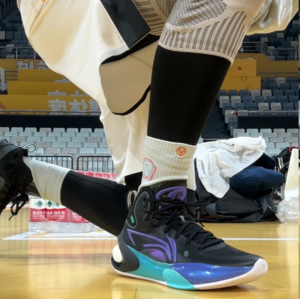 Giay Lining Yushuai 17 High Premium Boom 'Black Purple' ABAT043-9