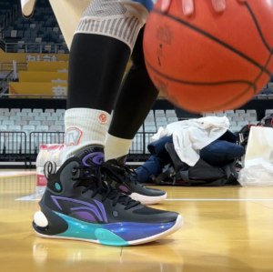 Giay Lining Yushuai 17 High Premium Boom 'Black Purple' ABAT043-9