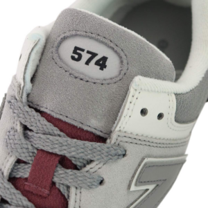 Giay New Balance 574 'Arctic Grey Maroon' U574KBR