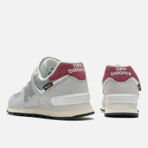 Giay New Balance 574 'Arctic Grey Maroon' U574KBR