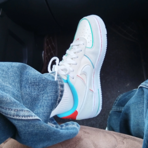 Giay Nike Air Force 1 LV8 GS 'Holiday Cookies' FQ8350-110