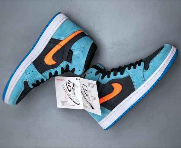 Giày Nike Air Jordan 1 High Zoom CMFT 2 'Aqua Citrus' DV1307‑408 - Hình ảnh 8