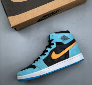 Giay Nike Air Jordan 1 High Zoom CMFT 2 'Aqua Citrus' DV1307‑408