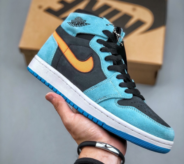 Giày Nike Air Jordan 1 High Zoom CMFT 2 'Aqua Citrus' DV1307‑408 - Hình ảnh 2