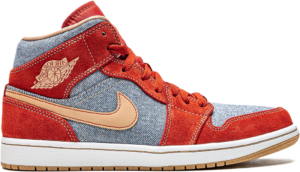 Giay Nike Air Jordan 1 Mid 'Denim Red' DM4352-600