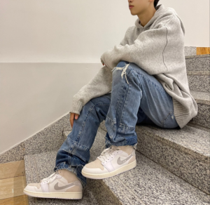 Giay Nike Air Jordan 1 Mid SE Craft ‘White Sail’ DM9652-120