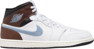 Giay Nike Air Jordan 1 Retro Mid SE 'Brown Blue Grey' FQ7831-142