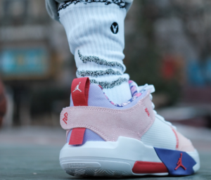 Giay Nike Air Jordan 1 Take 5 PF ‘White Purple Pulse’ FQ3101-100