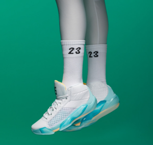Giay Nike Air Jordan 38 PF x Guo Ailun 'White Jade' FD0585‑100