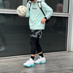 Giay Nike Air Jordan 38 PF x Guo Ailun 'White Jade' FD0585‑100