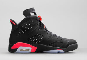 Giay Nike Air Jordan 6 Retro 'Infrared Black' 2014 384664-023