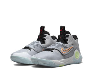 Giay Nike KD Trey 5 X 'Wolf Grey Volt Crimson' DD9538-009
