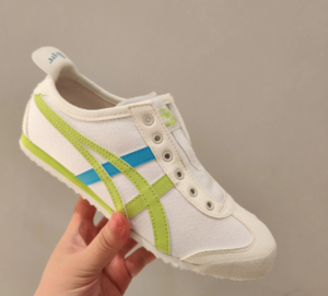 Giay Onitsuka Tiger Mexico 66 Slip On 'Cream Neon Lime' 1183A360-124