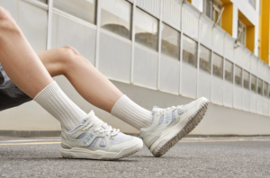 Giay Saucony Cross 90 'Grey Light Blue' S79035-11