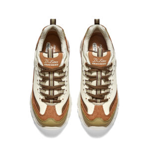 Giay Skechers D'Lites 1.0 'Cream Brown' 149906‑TPNT