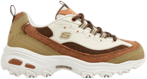 Giay Skechers D'Lites 1.0 'Cream Brown' 149906‑TPNT