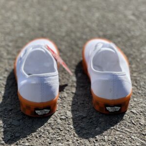 Giay Vans Authentic Low 'White Orange' VN0A5KRDAVE