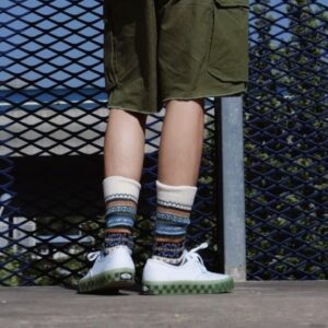 Giay Vans Authentic 'White Green' VN0A5KRDAVD