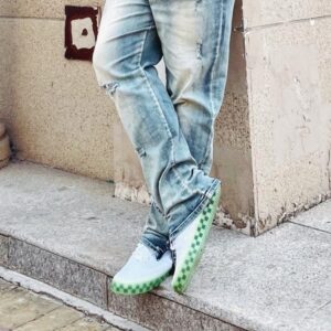 Giay Vans Authentic 'White Green' VN0A5KRDAVD