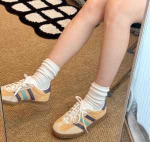 Giay Adidas Gazelle Indoor 'Brown Purple' IG1636