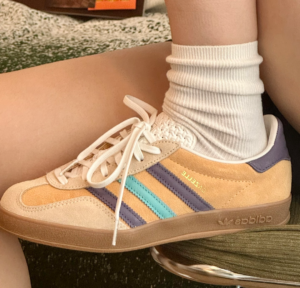 Giay Adidas Gazelle Indoor 'Brown Purple' IG1636