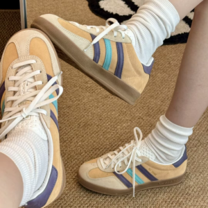 Giay Adidas Gazelle Indoor 'Brown Purple' IG1636