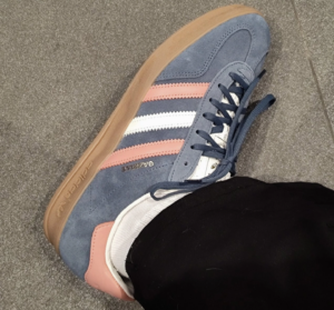 Giay Adidas Gazelle Indoor 'Blue Blink' IG1640