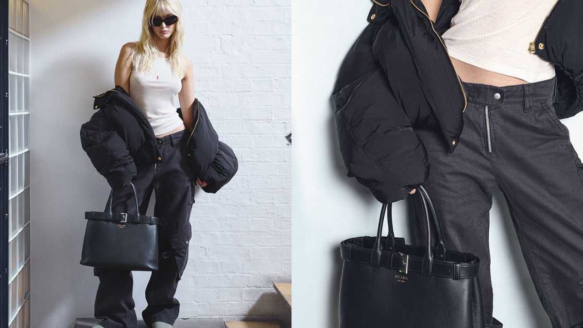 Hinh anh 5: Buckle Handbag - Bi quyet phoi do sanh dieu voi tui Prada "It Bag"