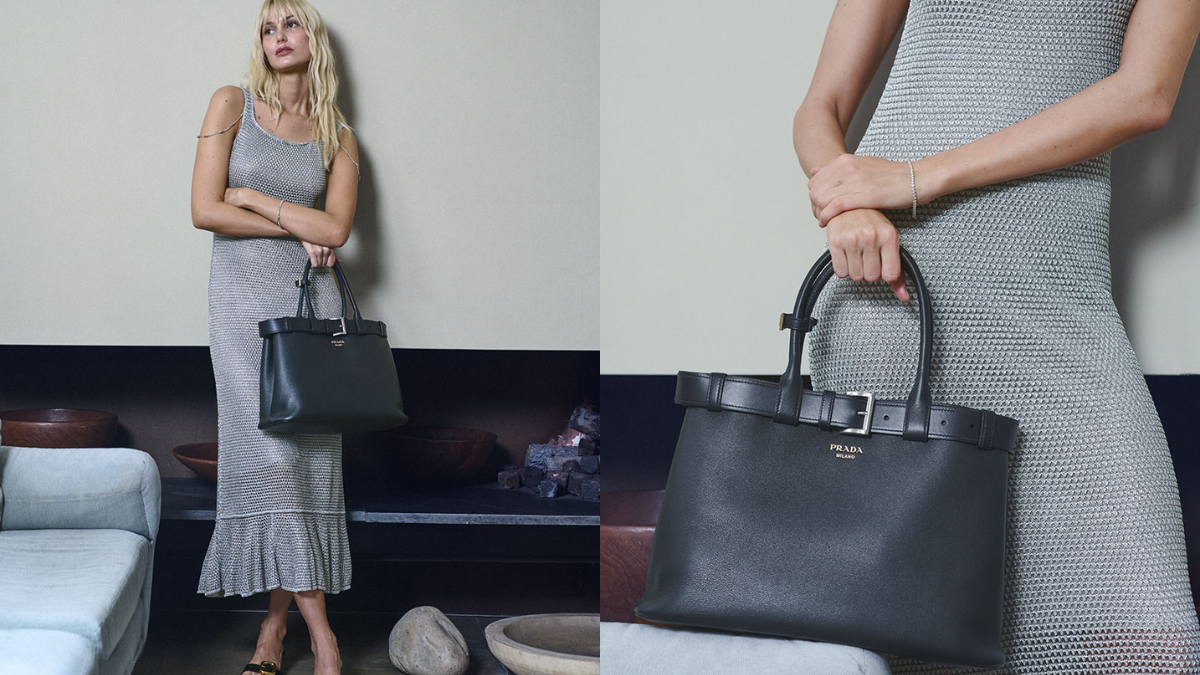 Hinh anh 7: Buckle Handbag - Bi quyet phoi do sanh dieu voi tui Prada "It Bag"