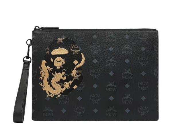 Tui MCM x Bape LNY 'Black' MXZESTA04BK001