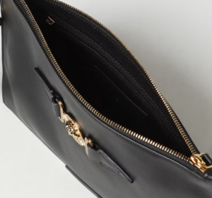 Tui Versace Medusa Leather Pouch 'Black' 10062431A03190