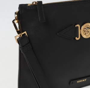 Tui Versace Medusa Leather Pouch 'Black' 10062431A03190