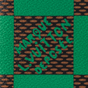 Vi Louis Vuitton Pocket Organiser 'Green' N40613