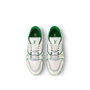 Giay Louis Vuitton LV Trainers 'Green' 1ABFAY