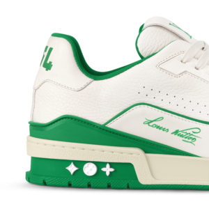 Giay Louis Vuitton LV Trainers 'Green' 1ABFAY