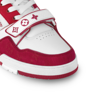 Giay Louis Vuitton LV Trainers 'Red' 1ABLXI