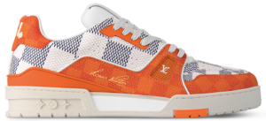 Giày Louis Vuitton LV Trainers 'Orange' 1AC56J