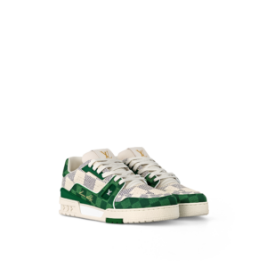 Giay Louis Vuitton LV Trainers 'Green' 1AC587