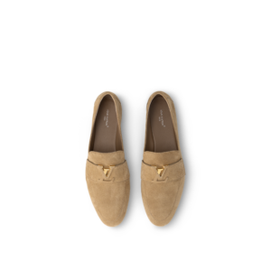 Giay Louis Vuitton LV Capri Loafers 'Beige' 1AC72U