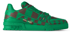 Giày Louis Vuitton LV Trainers 'Green' 1ACNK9