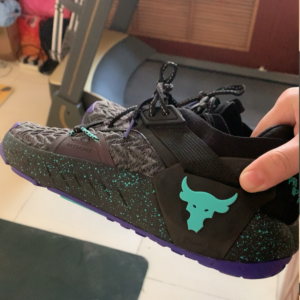 Giay Under Armour Project Rock 6 'Black Neptune' 3026534-002