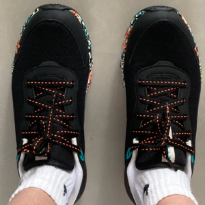 Giay Under Armour Charged Vantage 'Black Panic Orange' 3027031‑001