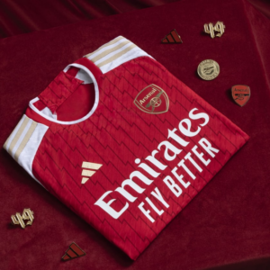 Ao Adidas Arsenal 23/24 Home Authentic Jersey 'Gunner' HR6931