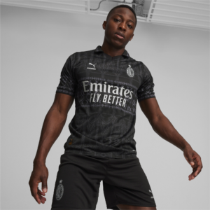 Ao Puma AC Milan x Pleasures Jersey 'Black' 776064-01