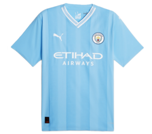 Ao Puma Manchester City 23/24 Authentic Home Jersey ‘Light Blue’ 770437-01