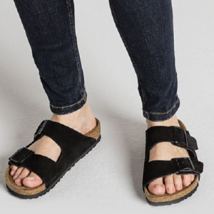 Dep Birkenstock Arizona Suede 'Black' 951321