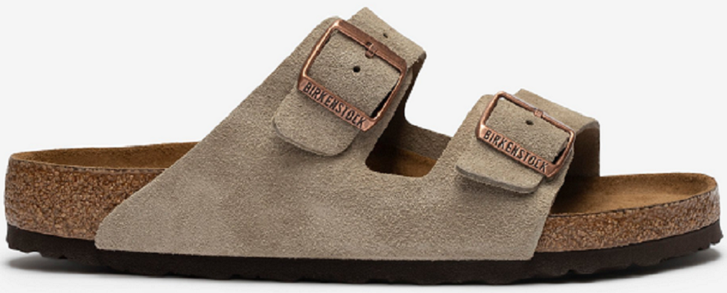 Birkenstock Soft Taupe Soft Sole Birkenstocks Leather Taupe